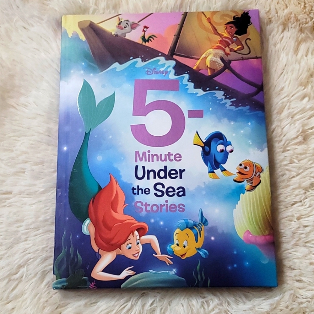 Disney 5-Minute Under the Sea Stories Brand New
